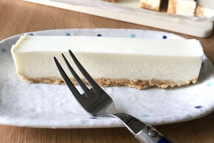 生クリーム不使用 レアチーズケーキ レシピ 作り方 By 小豆ん子 クックパッド 簡単おいしいみんなのレシピが359万品