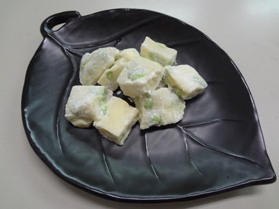 枝豆チーズ豆腐餅の写真
