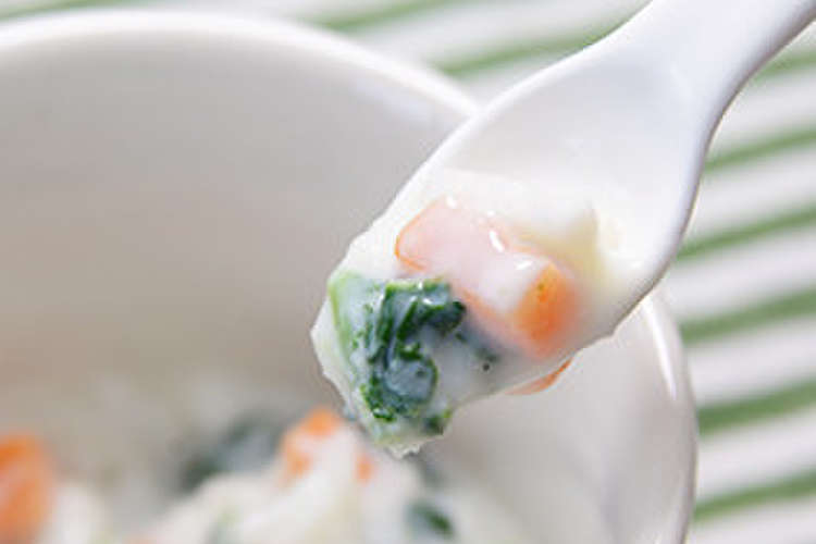離乳食後期 たらのクリーム煮 レシピ 作り方 By ヒガマツ大学食育学部 クックパッド 簡単おいしいみんなのレシピが364万品
