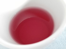赤シソ+青シソで作るシソシロップ