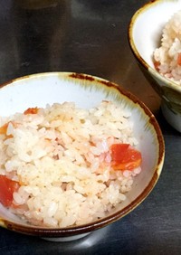 トマト農家の和風炊き込みご飯