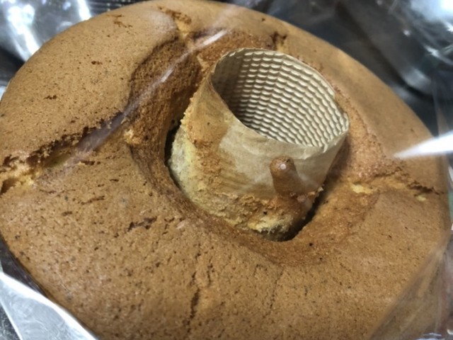 紅茶のシフォンケーキ5号2台分
