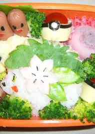 みんなが作ってる キャラ弁 ポケモン シェイミのレシピ クックパッド 簡単おいしいみんなのレシピが355万品