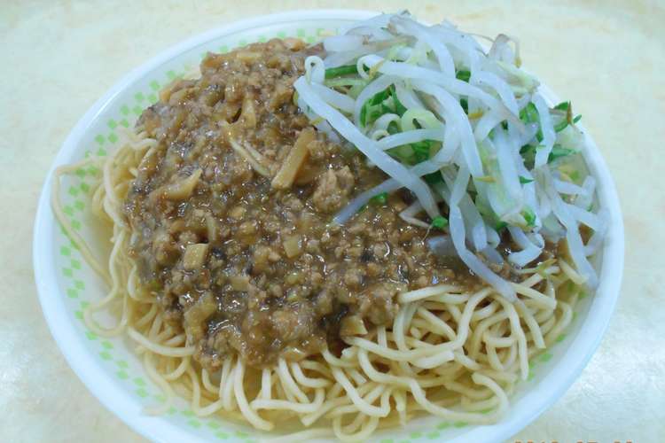簡単給食 ジャージャー麺 レシピ 作り方 By 簡単 町田市の給食 クックパッド