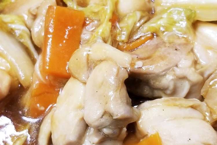 鶏肉 白菜 人参 中華炒め レシピ 作り方 By さっぽママ クックパッド 簡単おいしいみんなのレシピが364万品