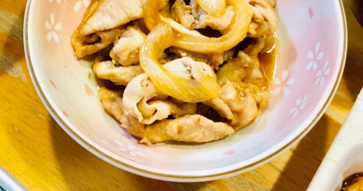 我が家の 牛丼風 豚炒め レシピ 作り方 By もみたん クックパッド 簡単おいしいみんなのレシピが354万品