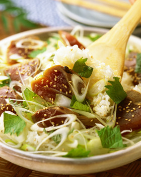 花の鯛茶漬けで鯛めし(よか魚ドットコム)