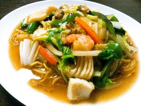 (お店・プロの味)中華あんかけ焼きそば