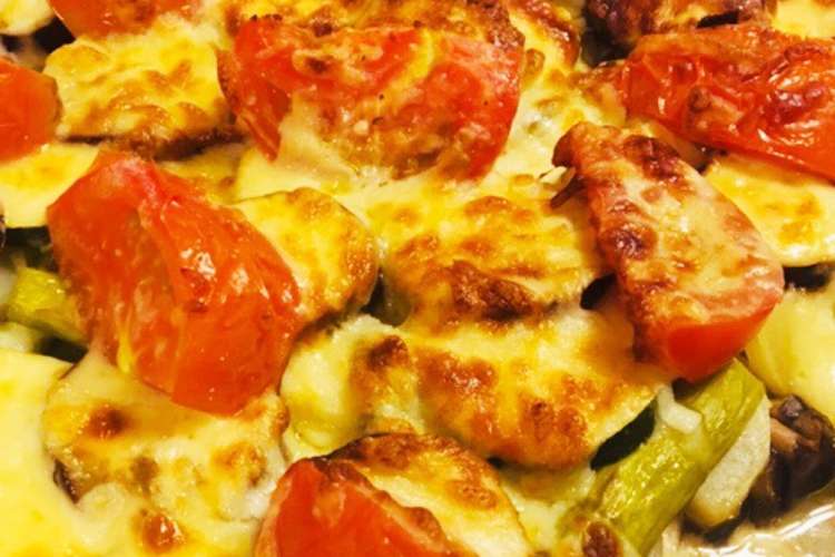 チーズとお野菜のオーブン焼き レシピ 作り方 By かなん クックパッド 簡単おいしいみんなのレシピが375万品