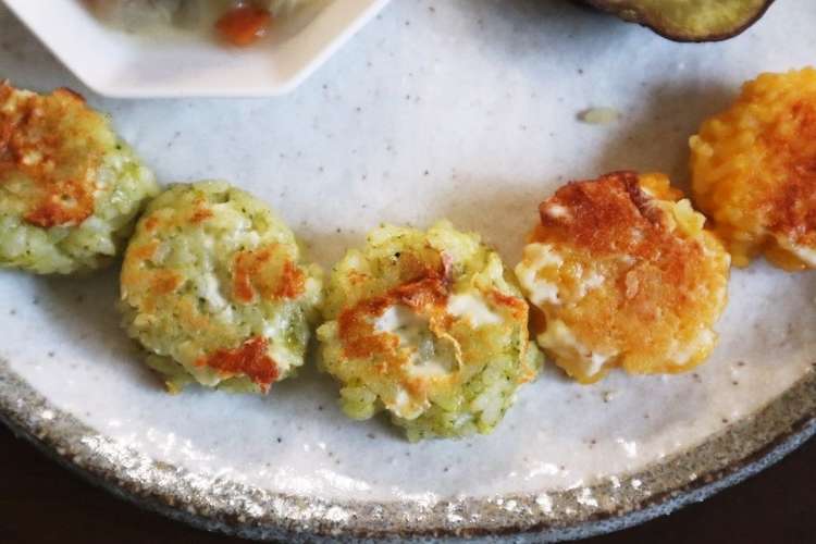 離乳食 幼児食 ごはんのおやき レシピ 作り方 By 505mom クックパッド 簡単おいしいみんなのレシピが360万品