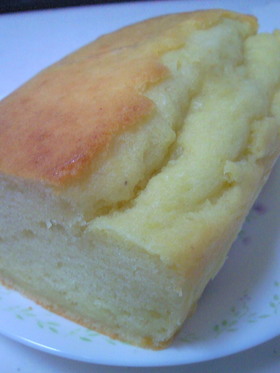 バナナとチーズと蜂蜜のパウンド。