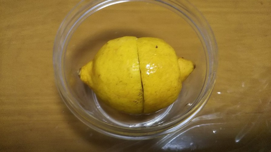 レモンの保存の画像