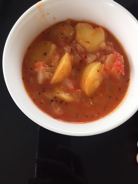 食べるトマトスープ