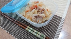 夏にさっぱり!大根と豚の梅煮