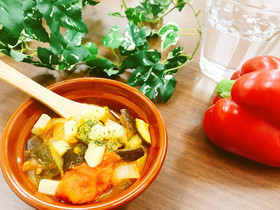 【夏野菜×チーズ】簡単!ラタトゥイユ
