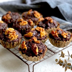 糖質オフ*玄米粉でチョコマフィン