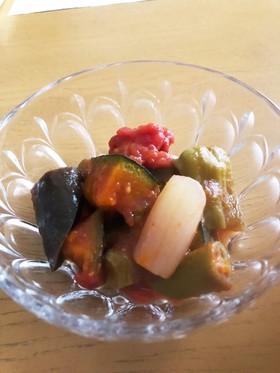 三度変化しても楽しめる夏野菜