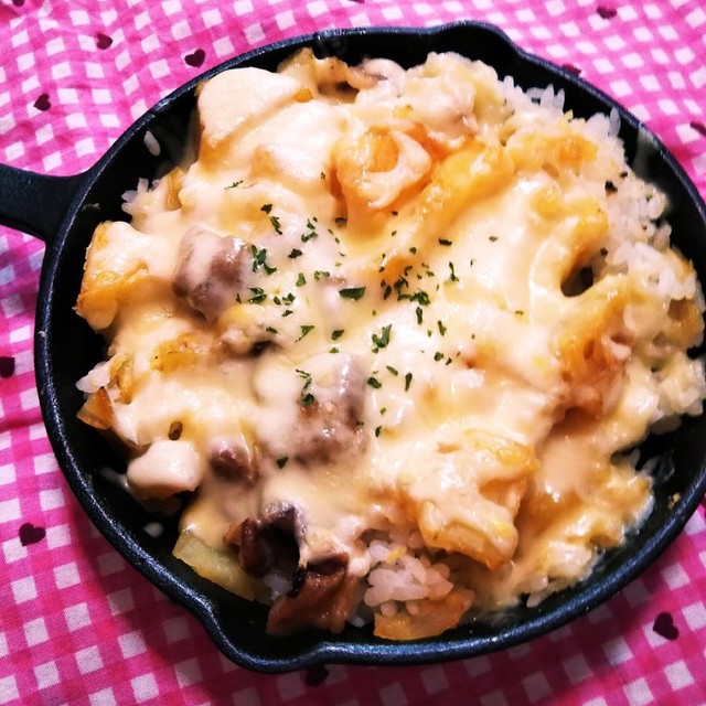 簡単肉じゃがで簡単 肉じゃがドリア レシピ 作り方 By 野良エもん クックパッド 簡単おいしいみんなのレシピが355万品