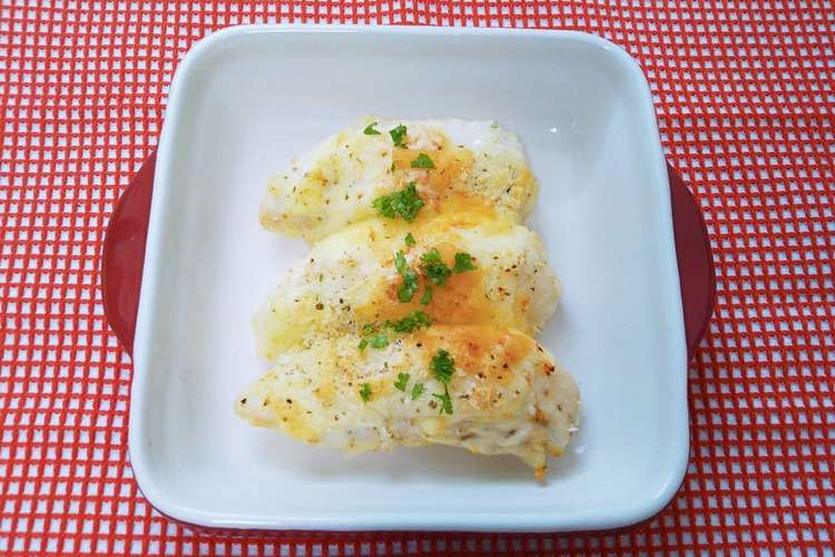 ノンフライ ササミチーズオーブン焼き レシピ 作り方 By レ ムーブ食堂 クックパッド 簡単おいしいみんなのレシピが352万品