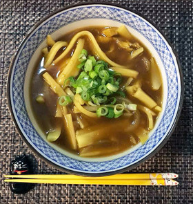 うどんと違う美味しさ♪ちくわぶカレー南蛮