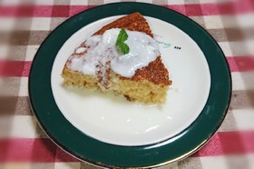 <HMを使った>バナナヨーグルトケーキ♪