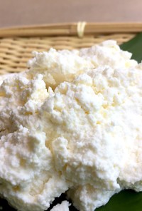牛乳豆腐(カッテージチーズ)の作り方