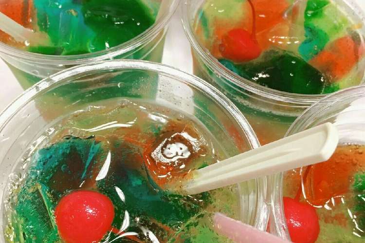 小学生がつくる ゼリーポンチ レシピ 作り方 By はなとくま クックパッド 簡単おいしいみんなのレシピが366万品