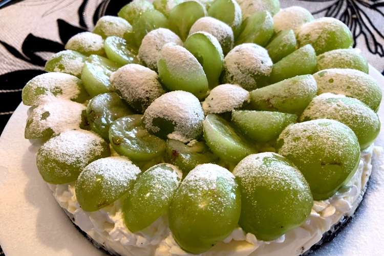シャインマスカットのレアチーズケーキ レシピ 作り方 By Benny Chan クックパッド 簡単おいしいみんなのレシピが349万品
