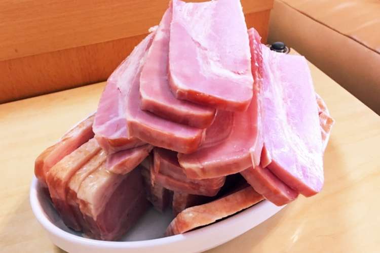 ブロックベーコンを冷凍保存しよう レシピ 作り方 By Yama Phs クックパッド 簡単おいしいみんなのレシピが352万品