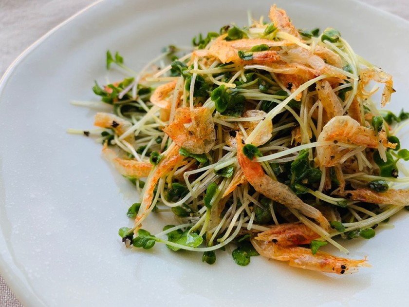 インドのスプラウトサラダのレシピ