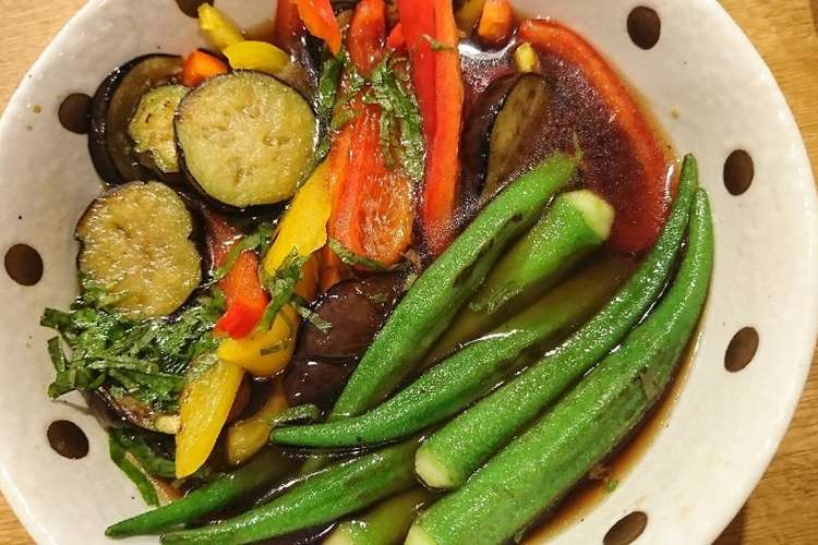 夏野菜の簡単漬け レシピ 作り方 By Rabbit母ちゃん クックパッド 簡単おいしいみんなのレシピが350万品