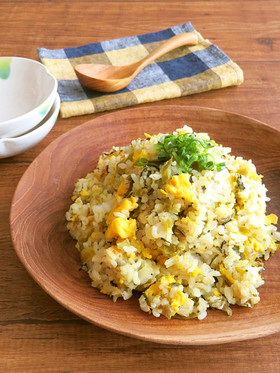焦がし醤油の高菜チャーハン☆お弁当にも◎