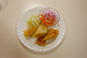じゃがいものカレー春巻き