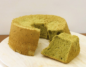 抹茶シフォンケーキ