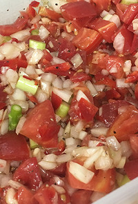 会津完熟トマトの野菜たっぷりサラダ