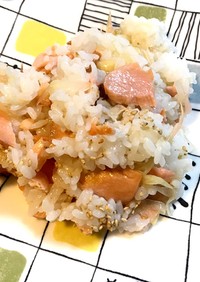鮭とミョウガのお寿司