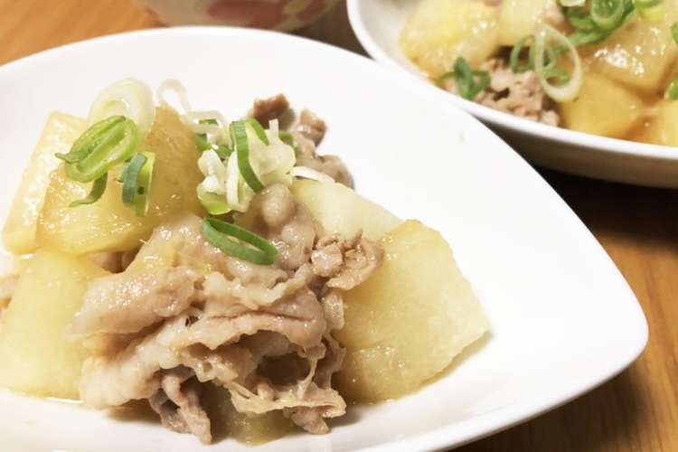 ほくほく冬瓜と豚バラのめんつゆ炒め レシピ 作り方 By Koumoku クックパッド 簡単おいしいみんなのレシピが352万品