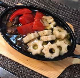 簡単!驚き食感☆ちくわぶのアヒージョ