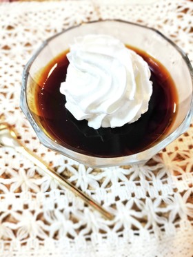 カフェゼリー(ゼラチン使用)