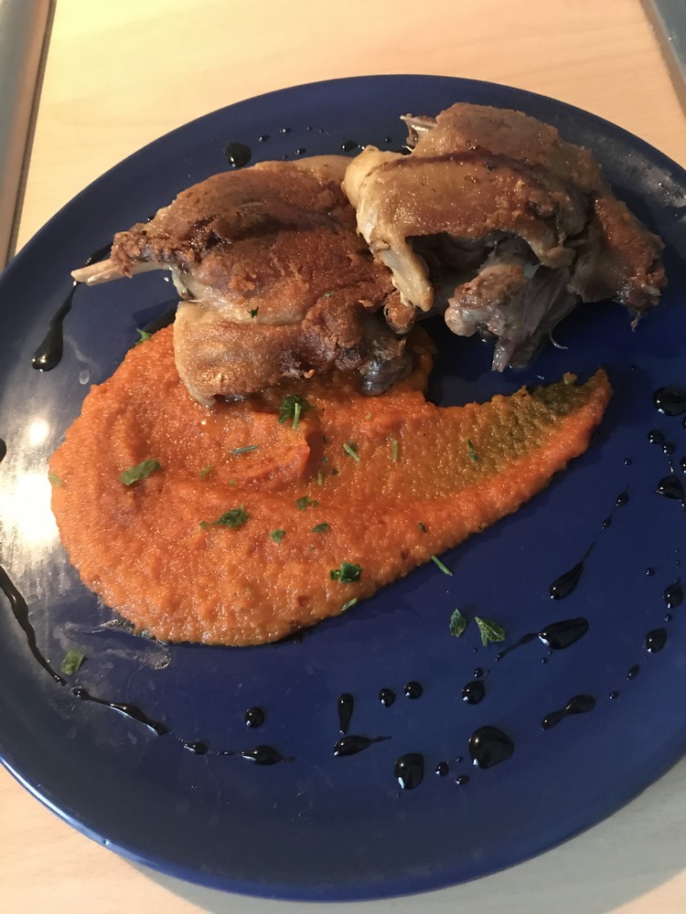 ローストニンジンとクミンピューレのレシピ