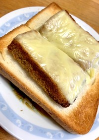 カステラ消費に☆カステラチーズトースト