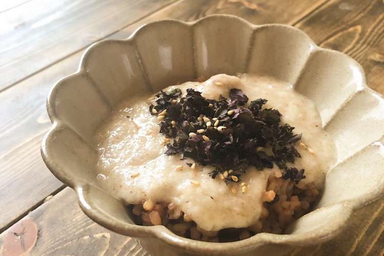 酵素玄米で赤紫蘇とろろごはん レシピ 作り方 By ベジギャルキッチン クックパッド 簡単おいしいみんなのレシピが356万品