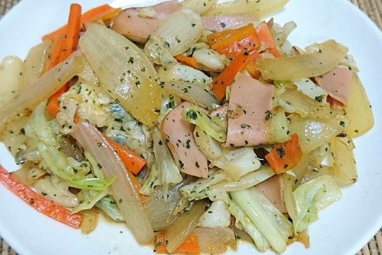 斬新 肉なし ハムの野菜炒め レシピ 作り方 By Michi 630 クックパッド