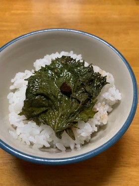 青じその醤油漬け