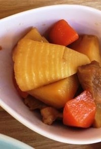 筍と鶏肉の煮物（透析食）