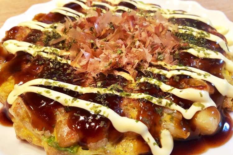お好み焼き オートミール