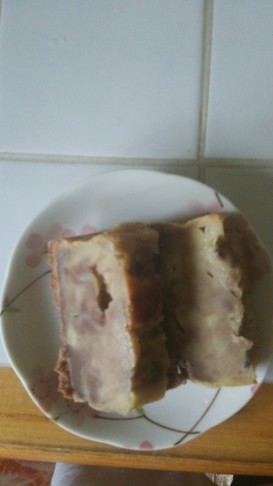 チョコバナナマーブルパウンドケーキ