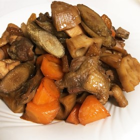 鶏肉と野菜の甘酢煮
