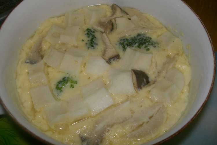 レンジで簡単豆乳茶碗蒸し レシピ 作り方 By Snowwhiteyuki クックパッド