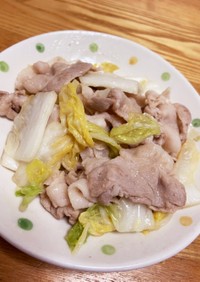 辛くない豚キムチ☆白菜漬けの豚バラ炒め
